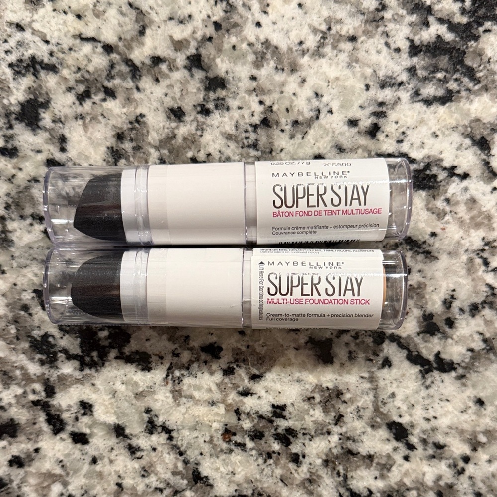 Maybelline Super Stay Multi-Use Stick with Brush, set of 2